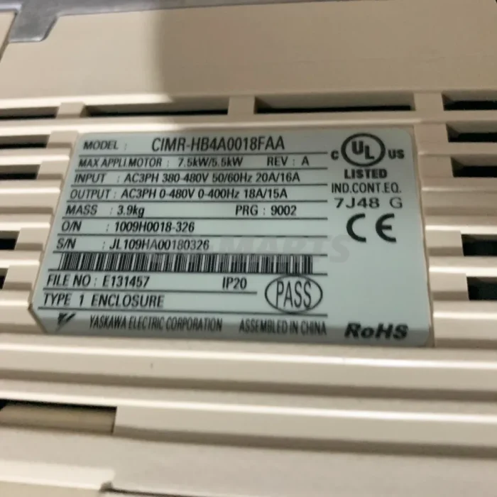 YASKAWA HB4A0018FAA