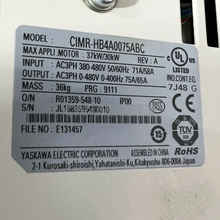 YASKAWA HB4A0075ABC
