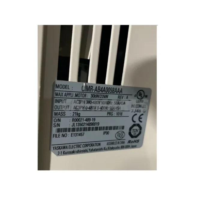 Yaskawa CIMR-AB4A0058AAA