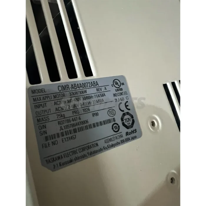 Yaskawa CIMR-AB4A0072ABA