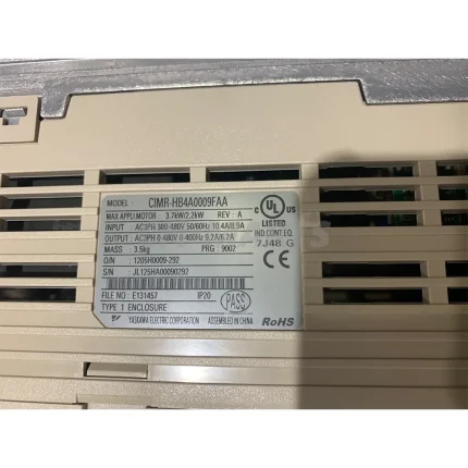 Yaskawa CIMR-HB4A0009FAA