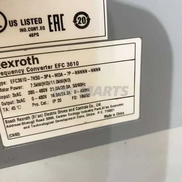 rexroth EFC3610