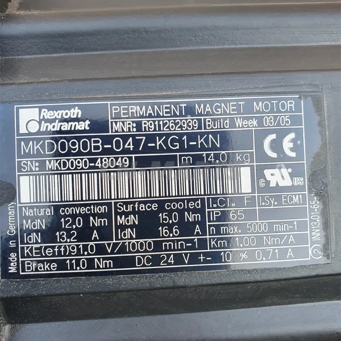 rexroth MKD090B-047-KG1-KN