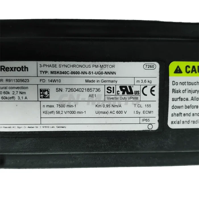 rexroth MSK040C-0600-NN-S1-UGO-NNNN