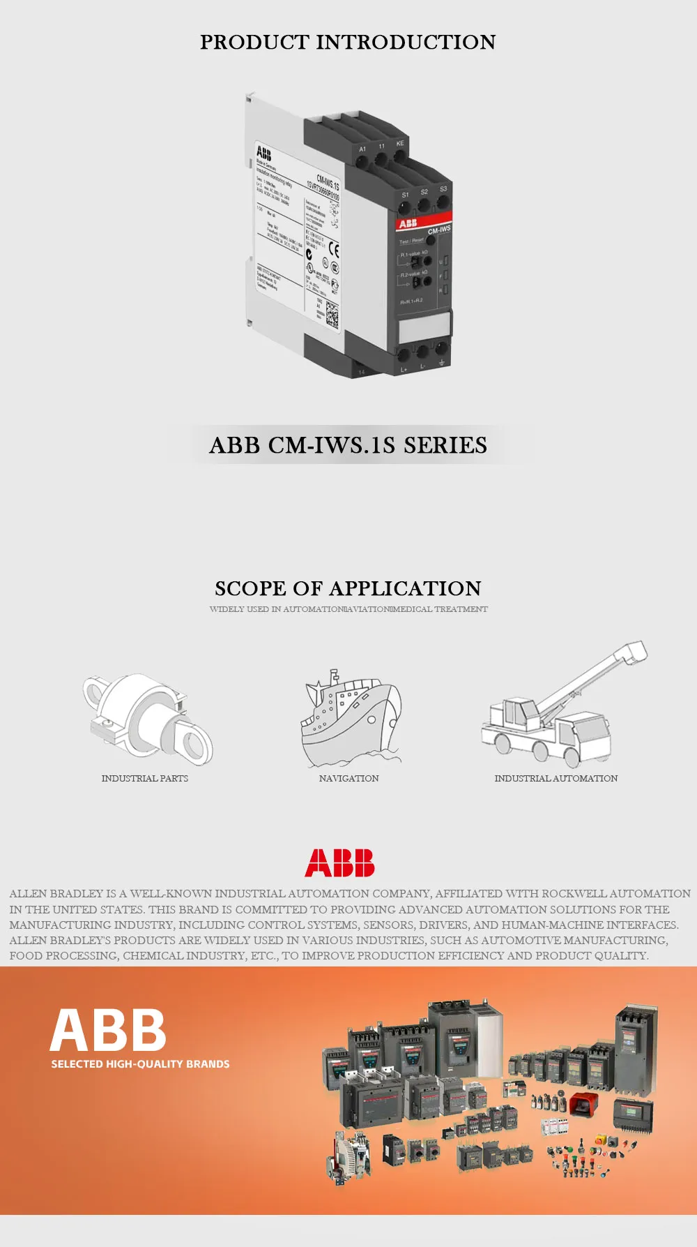 ABB ABB 1SVR730660R0100 Product Description-1