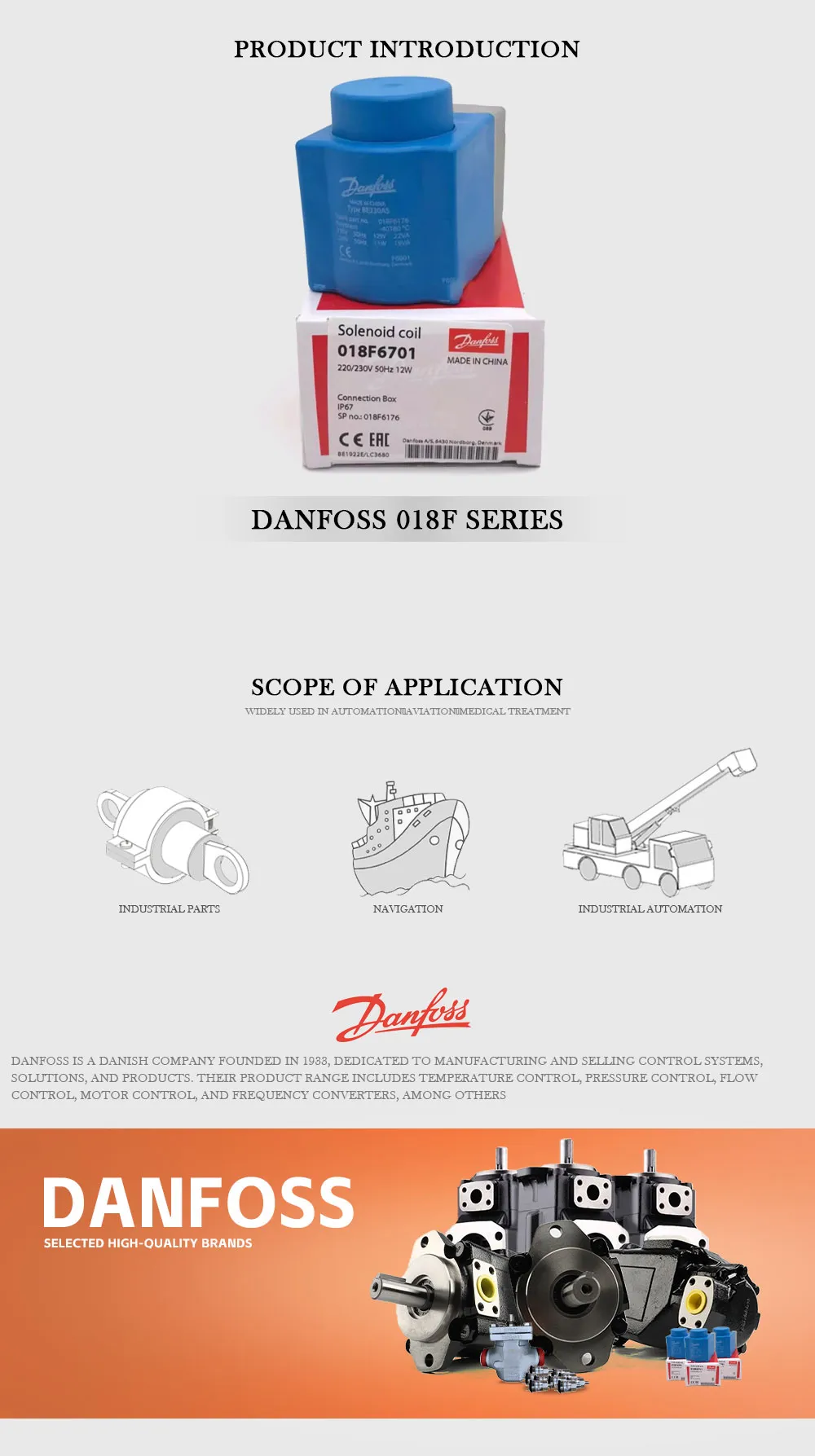 DANFOSS 018F Product Description-2