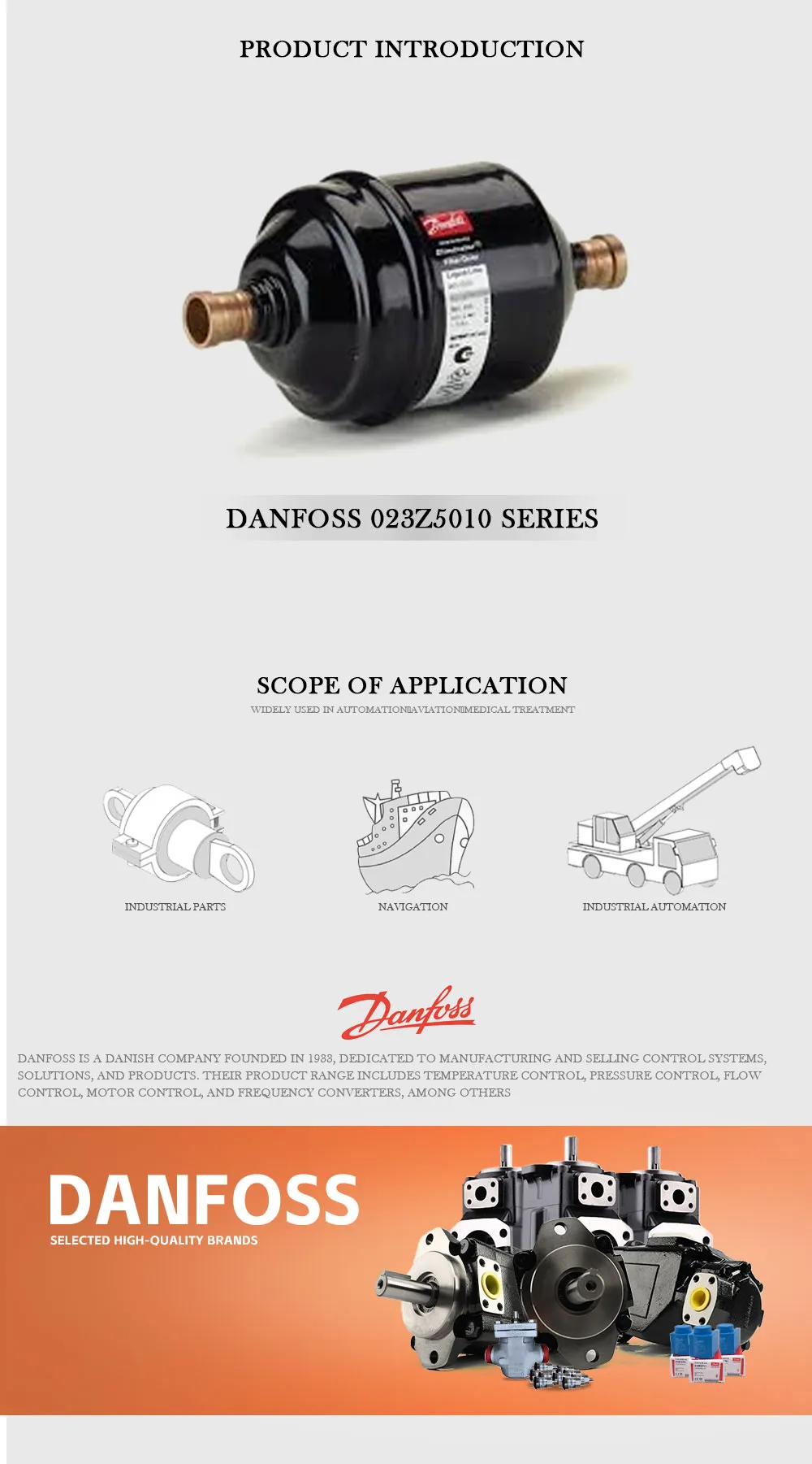 DANFOSS 023Z5010 Product Description-1