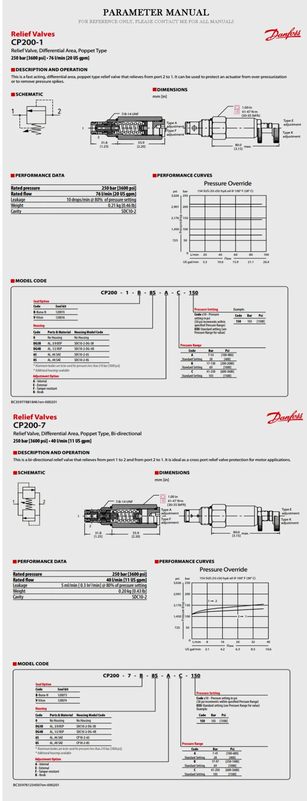 DANFOSS CP Product Description-2