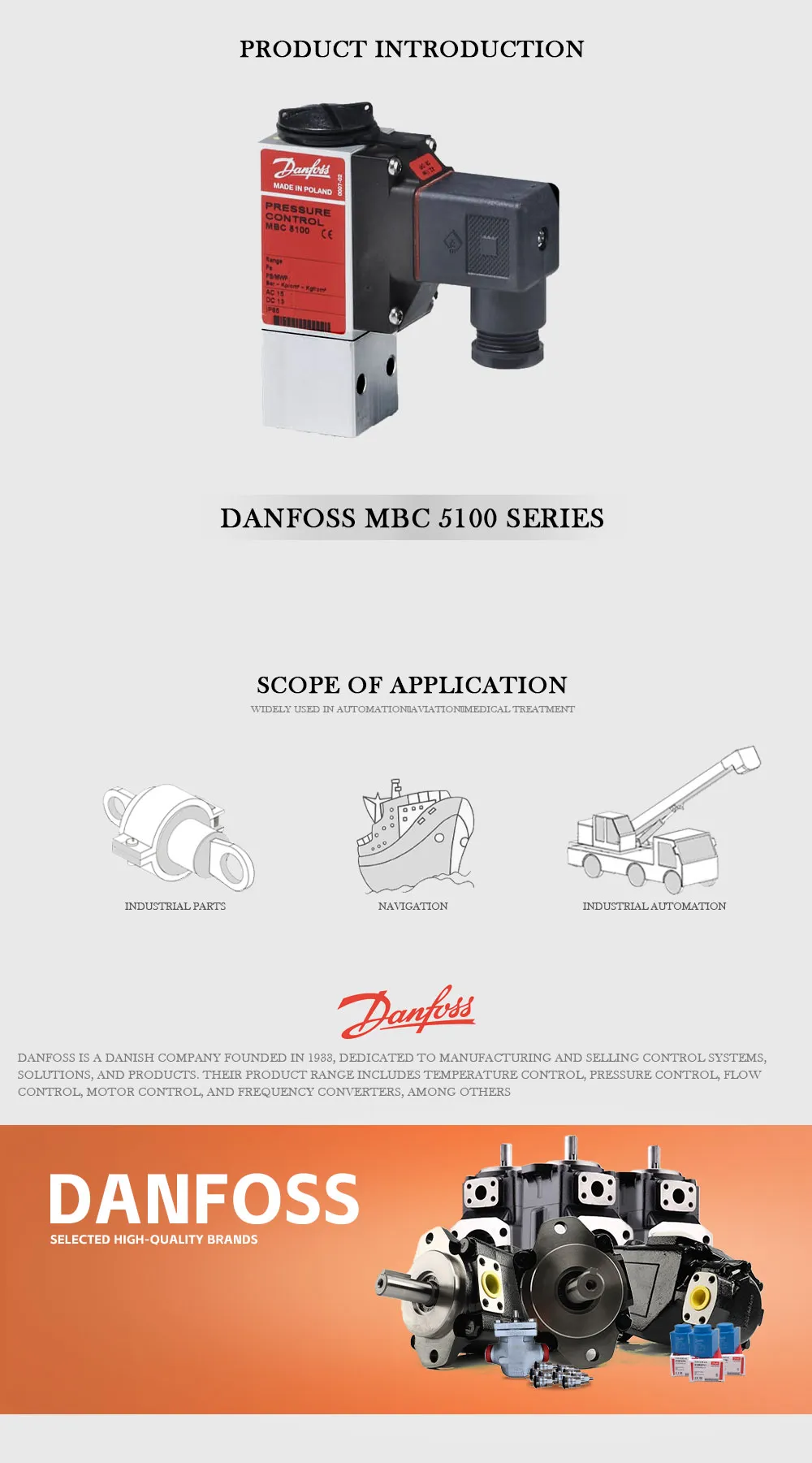 DANFOSS MBC 5100 Product Description-1