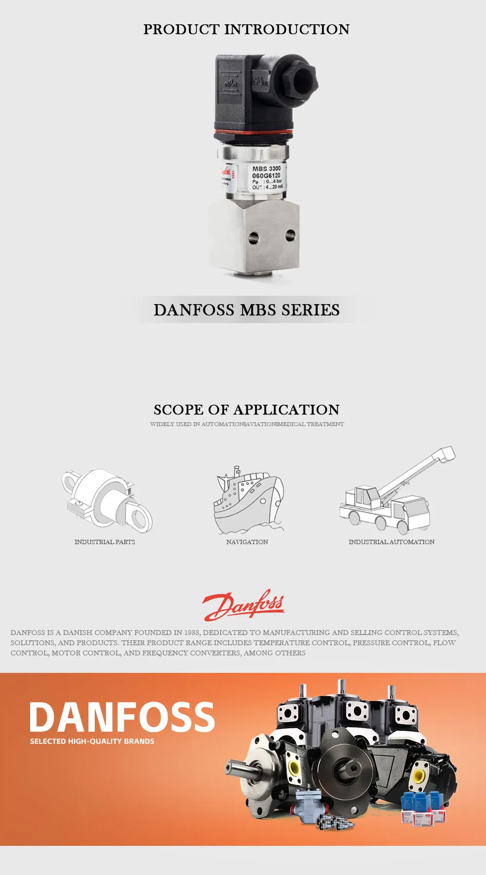 DANFOSS MBS Product Description-1