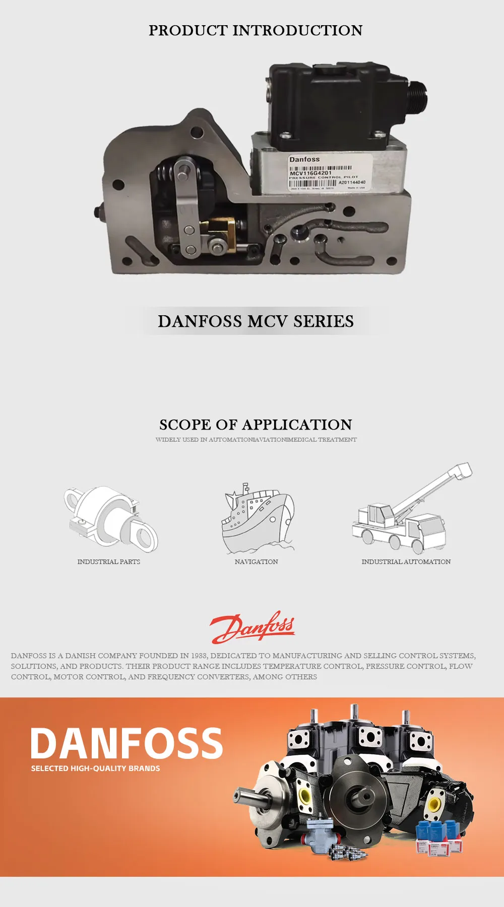DANFOSS MCV Product Description-1