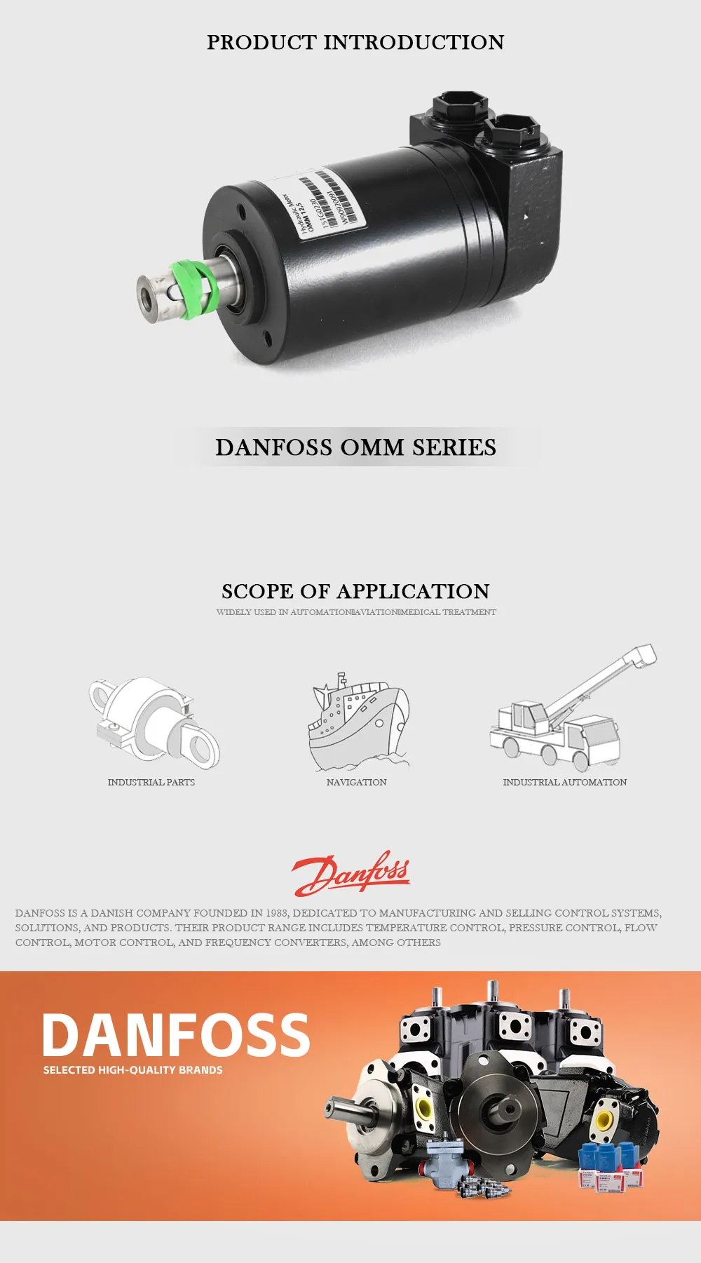 DANFOSS OMM Product Description-1