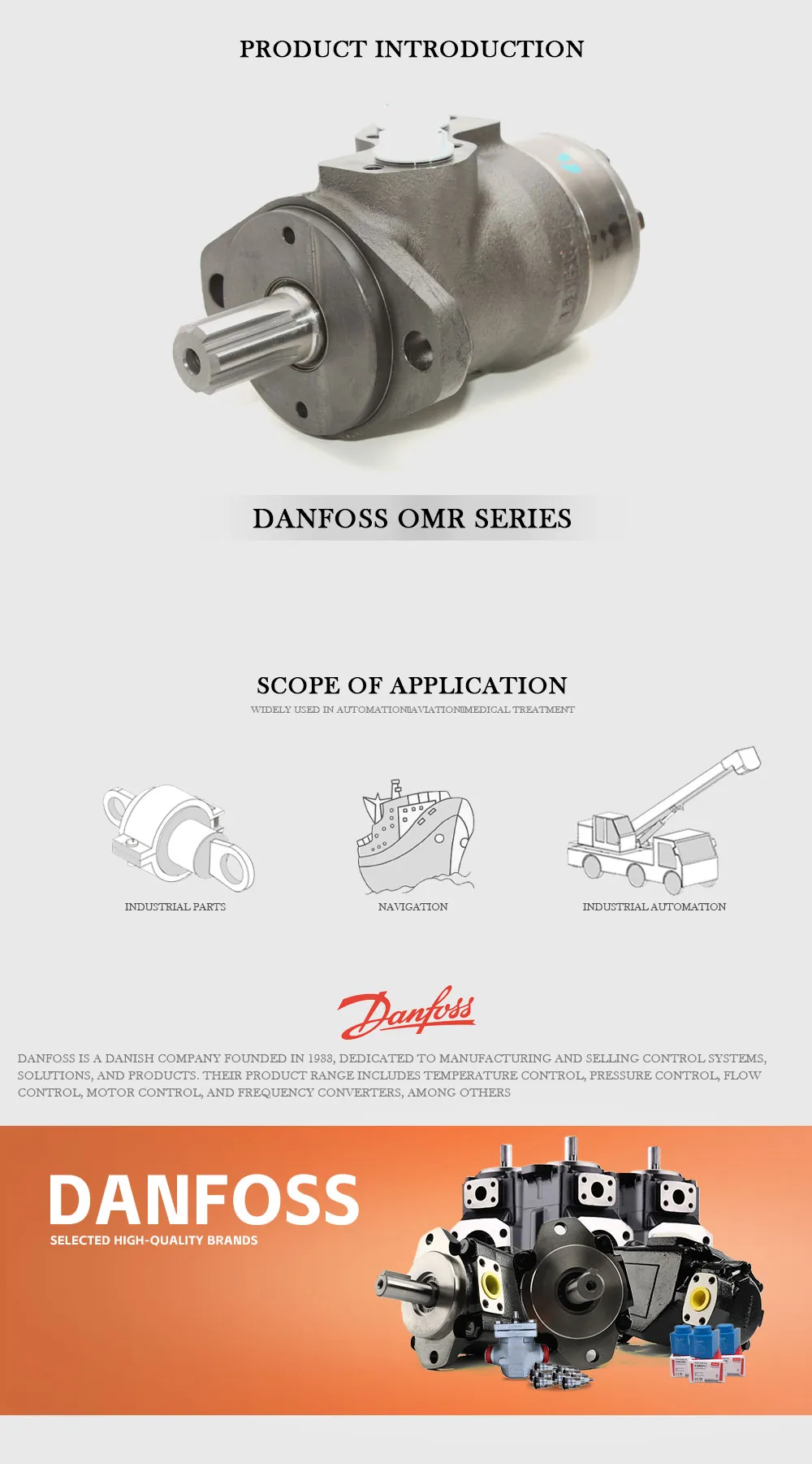 DANFOSS OMR Product Description-1