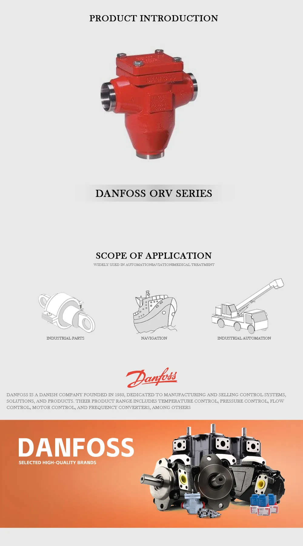 DANFOSS ORV Product Description-1
