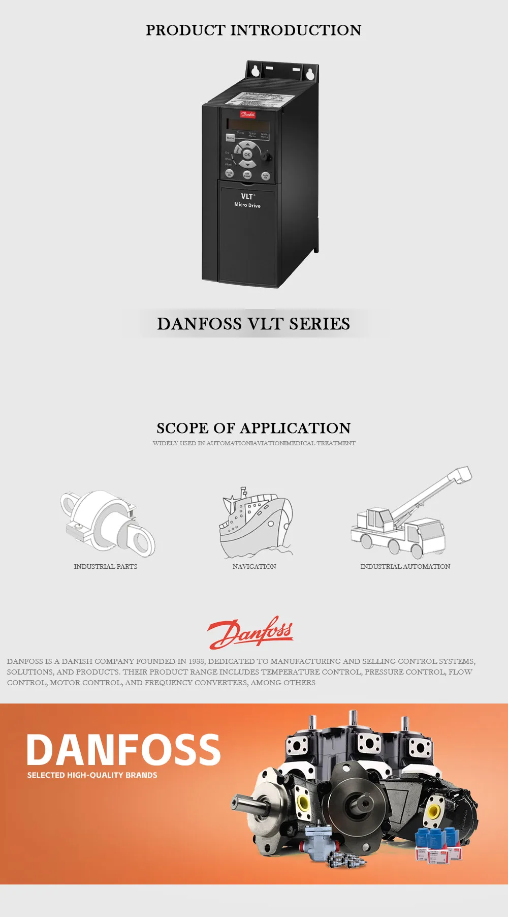 DANFOSS VLT Product Description-1