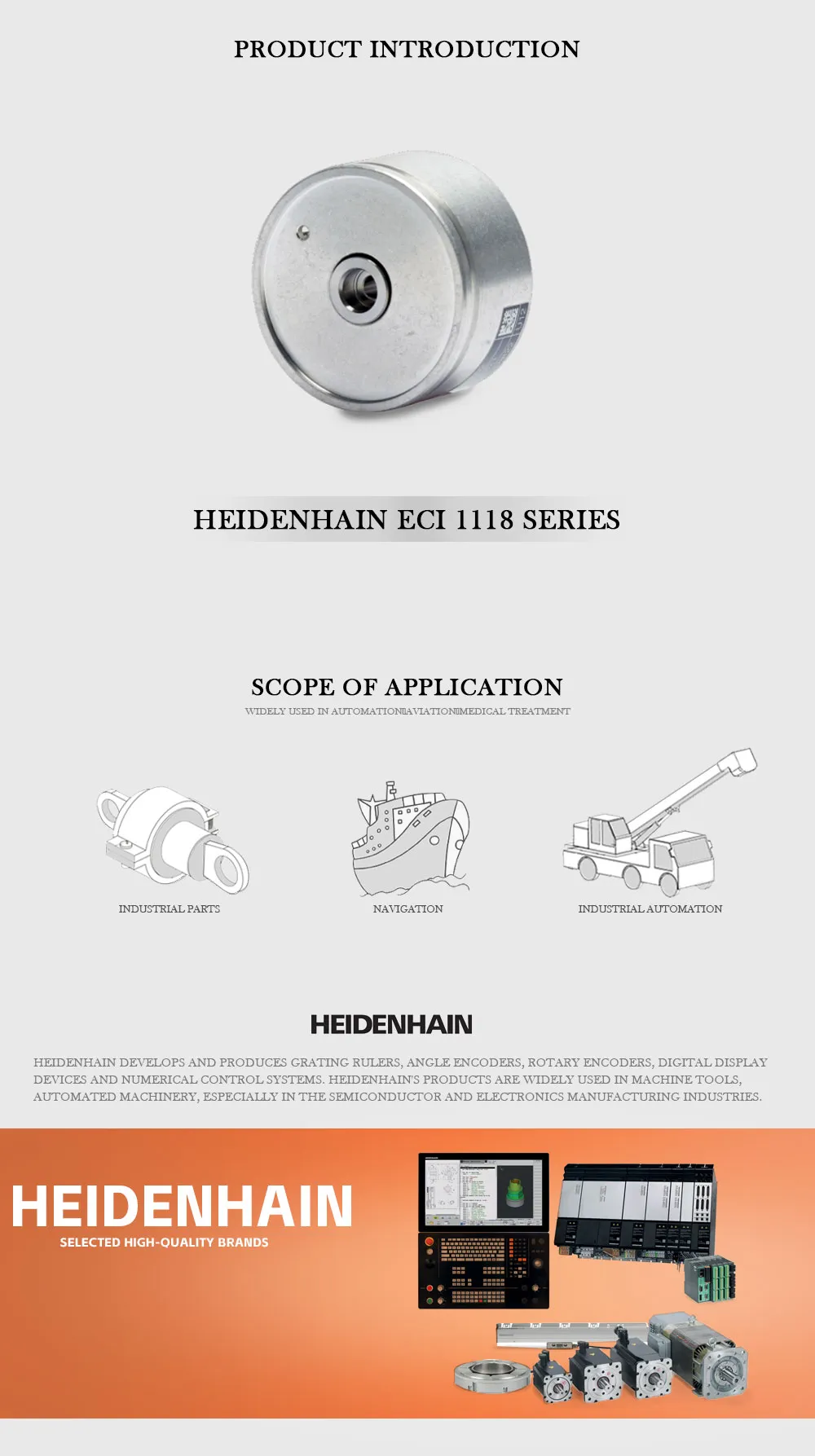 HEIDENHAIN ECI 1118 Product Description-1