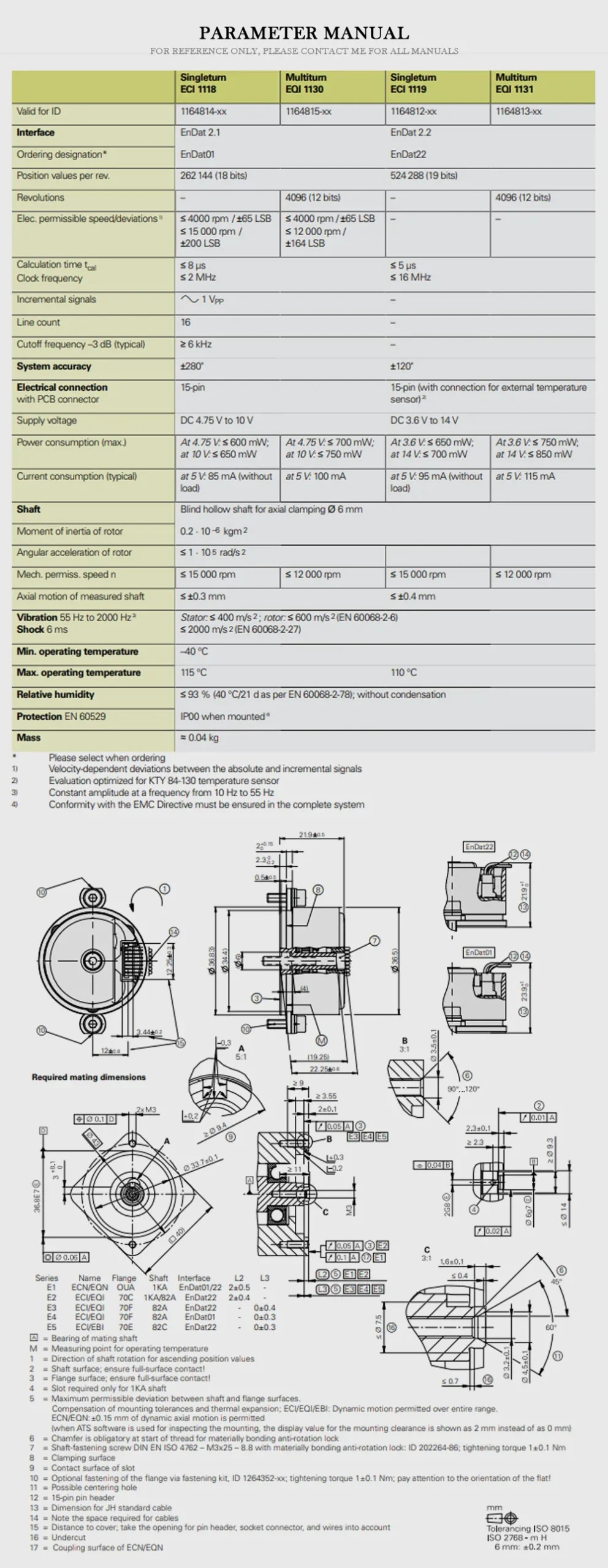 HEIDENHAIN ECI 1118 Product Description-2