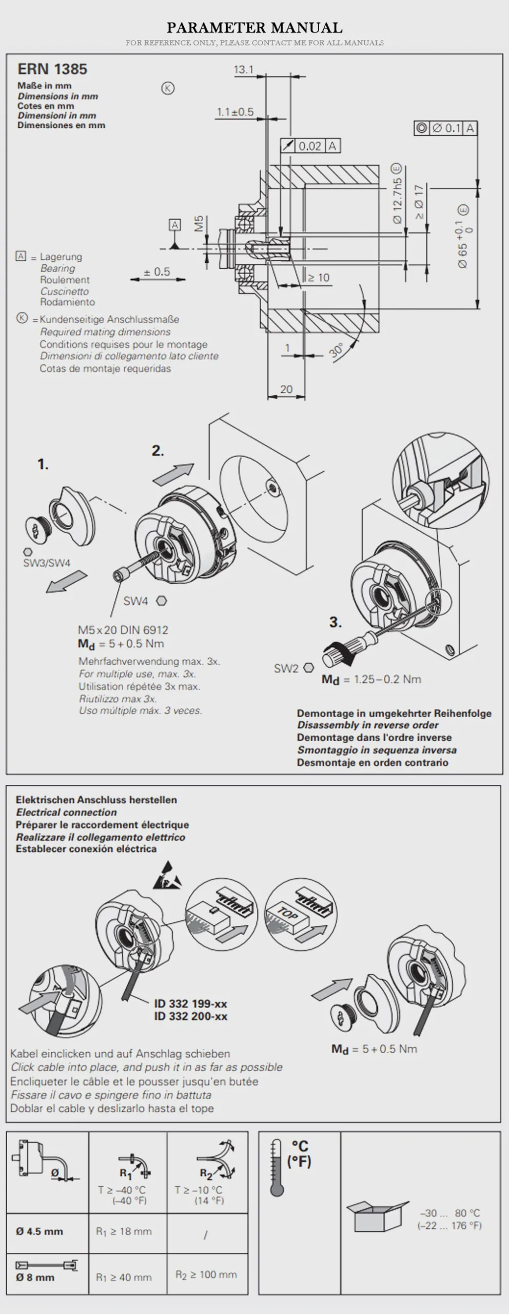 HEIDENHAIN ERN 1385 Product Description-2