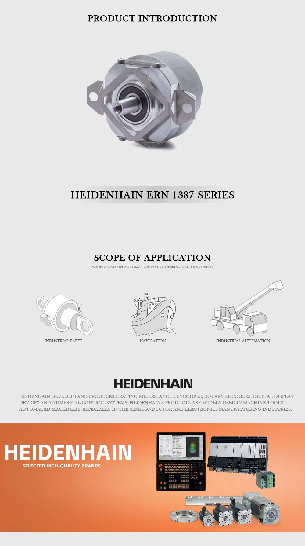 HEIDENHAIN ERN 1387 Product Description-1