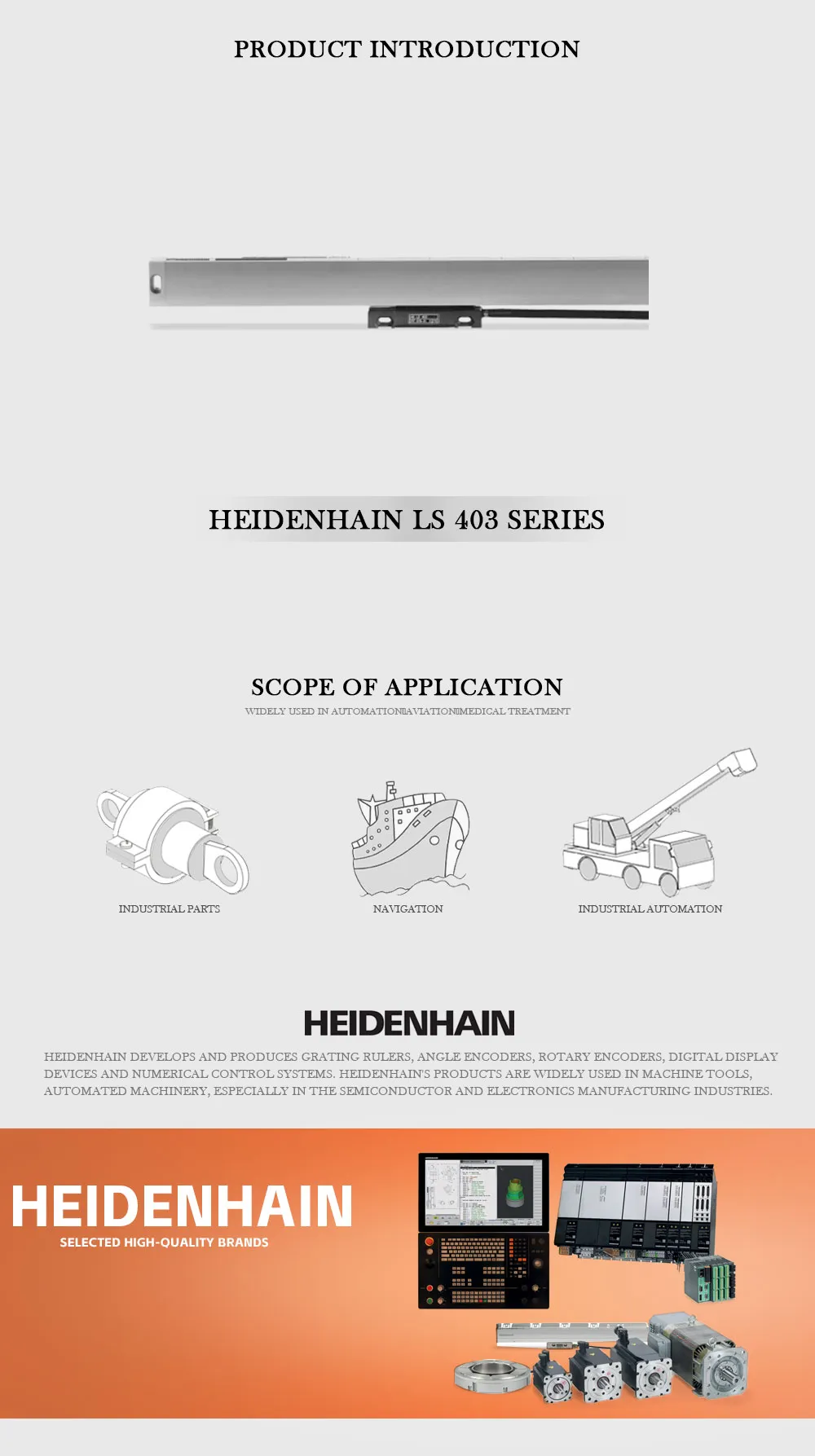 HEIDENHAIN LS403 Product Description-1