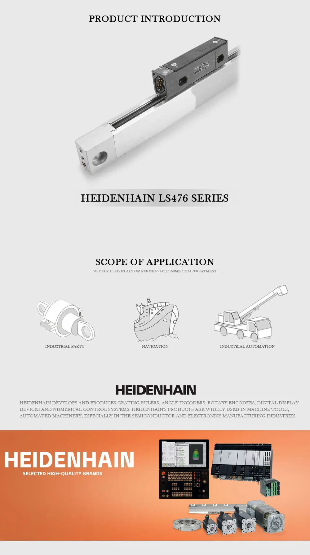 HEIDENHAIN LS476 Product Description-1