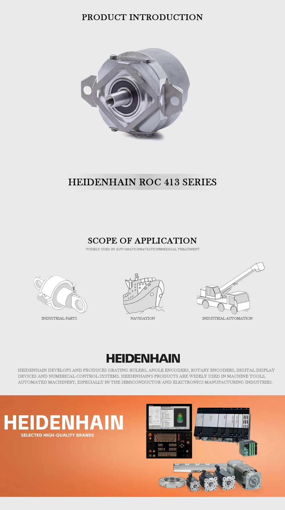 HEIDENHAIN ROC 413 Product Description-1