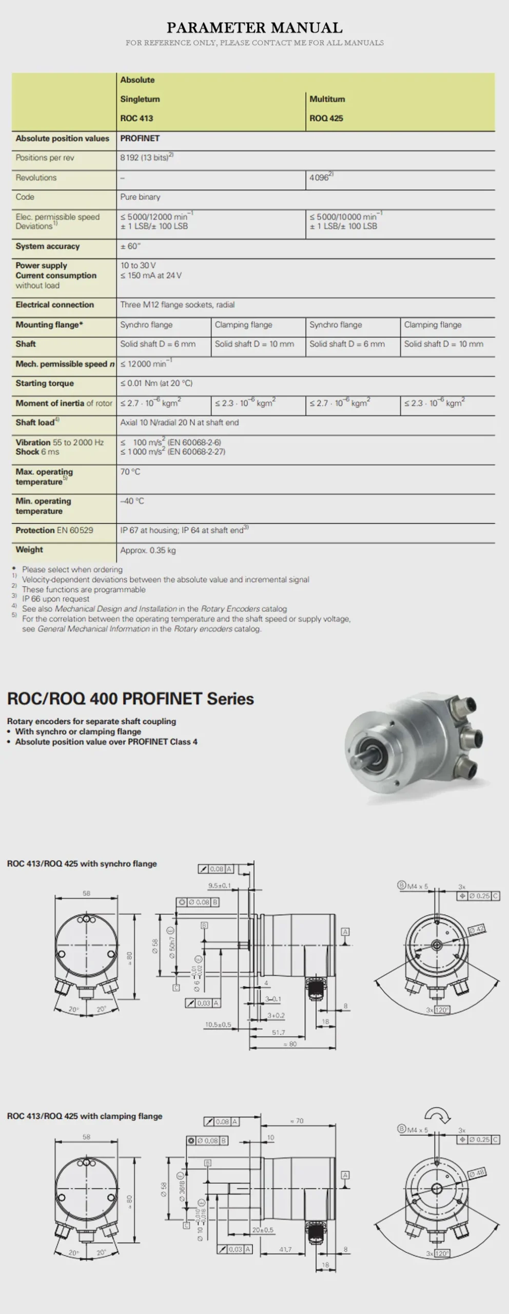 HEIDENHAIN ROC 413 Product Description-2