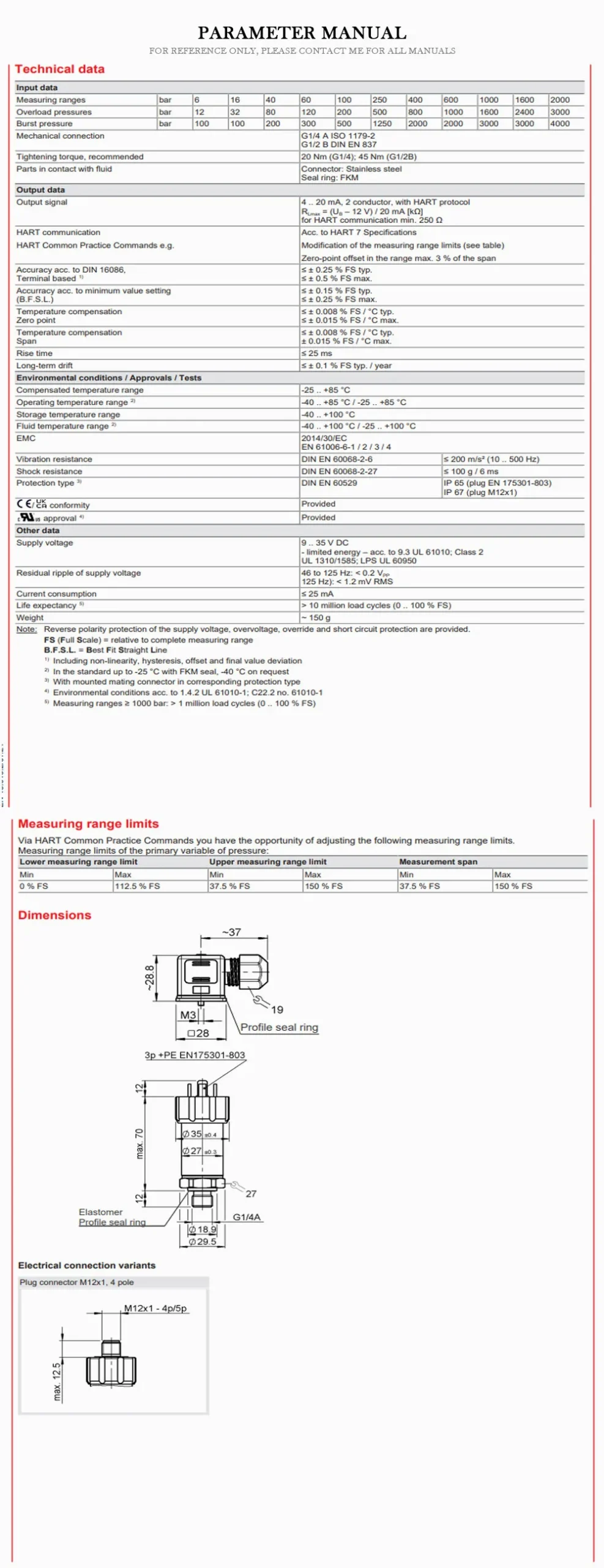 HYDAC HDA Product Description-2