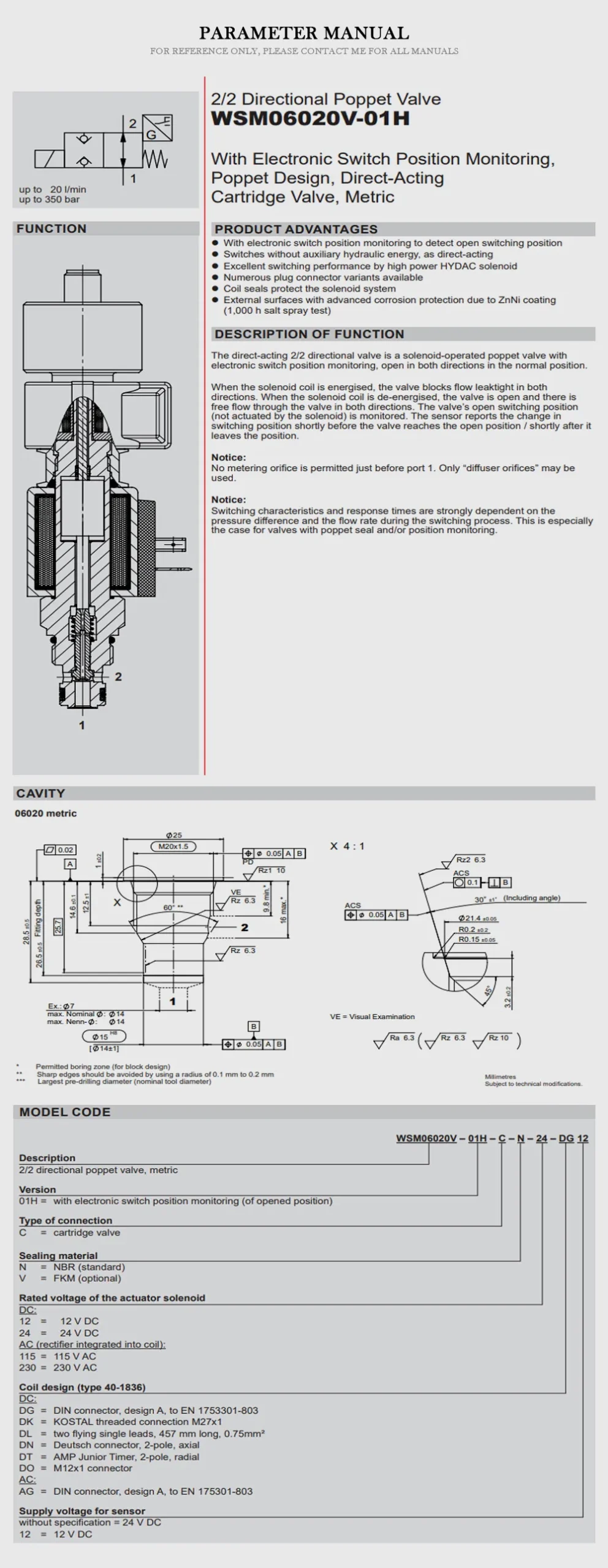HYDAC WSM Product Description-2