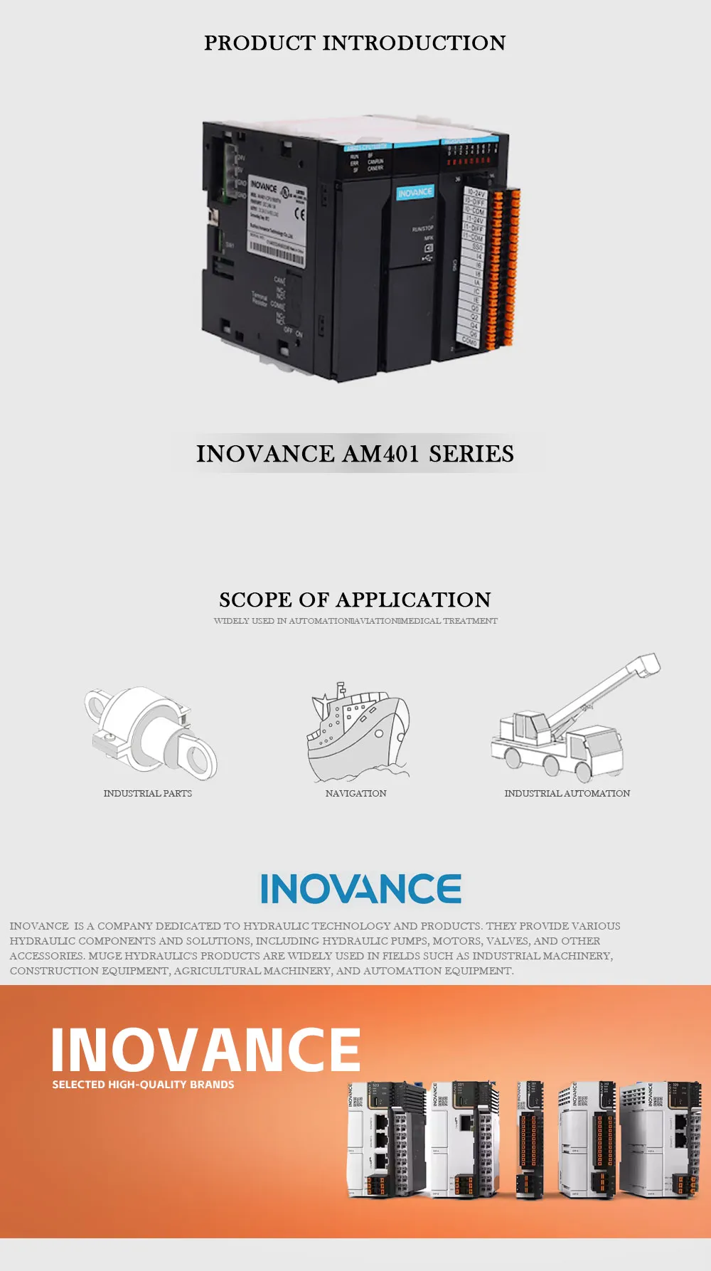 INOVANCE AM401 Product Description-1