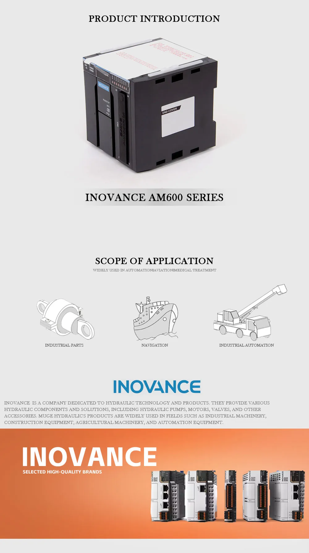 INOVANCE AM600 Product Description-1