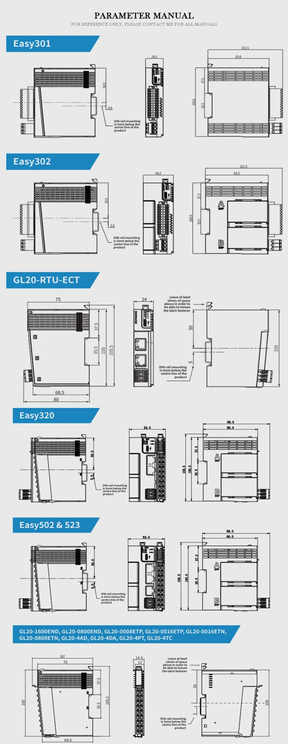 INOVANCE Easy301 Product Description-2