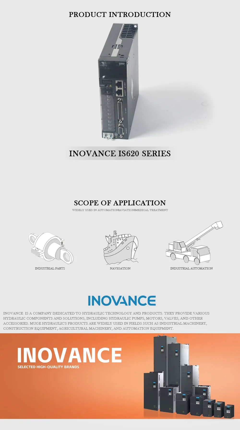 INOVANCE IS620 Product Description-1