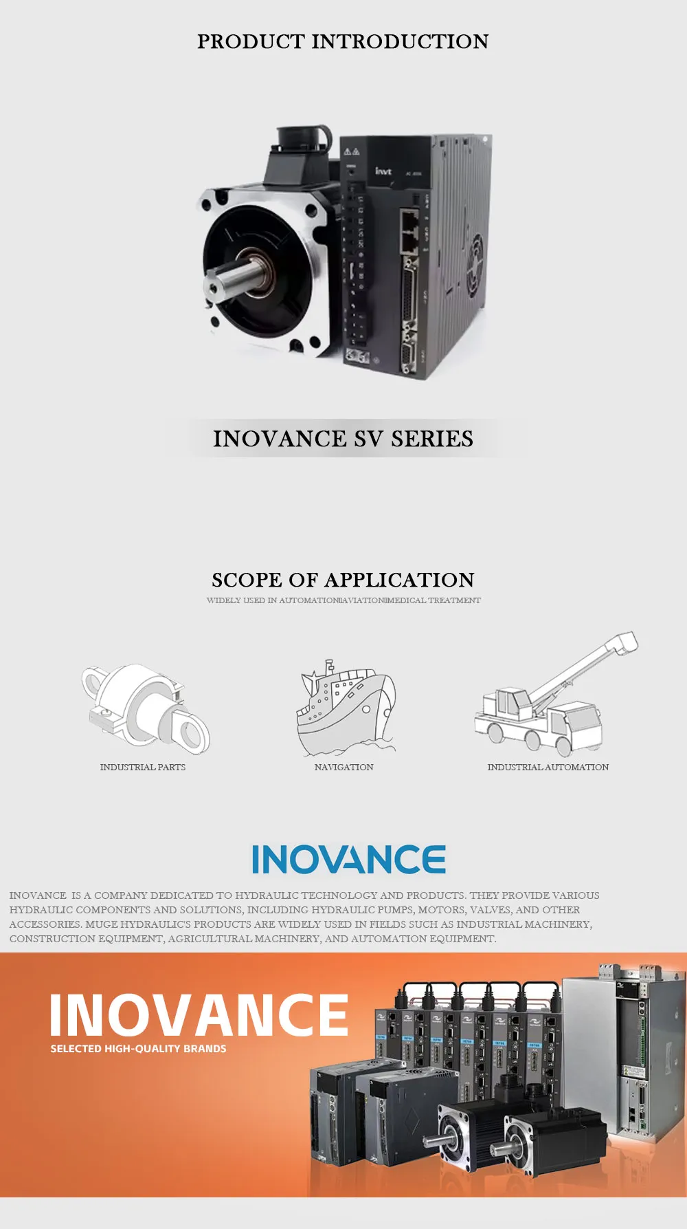 INOVANCE SV Product Description-1
