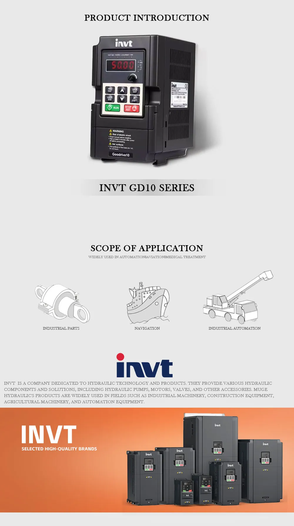 INVT GD10 Product Description-1