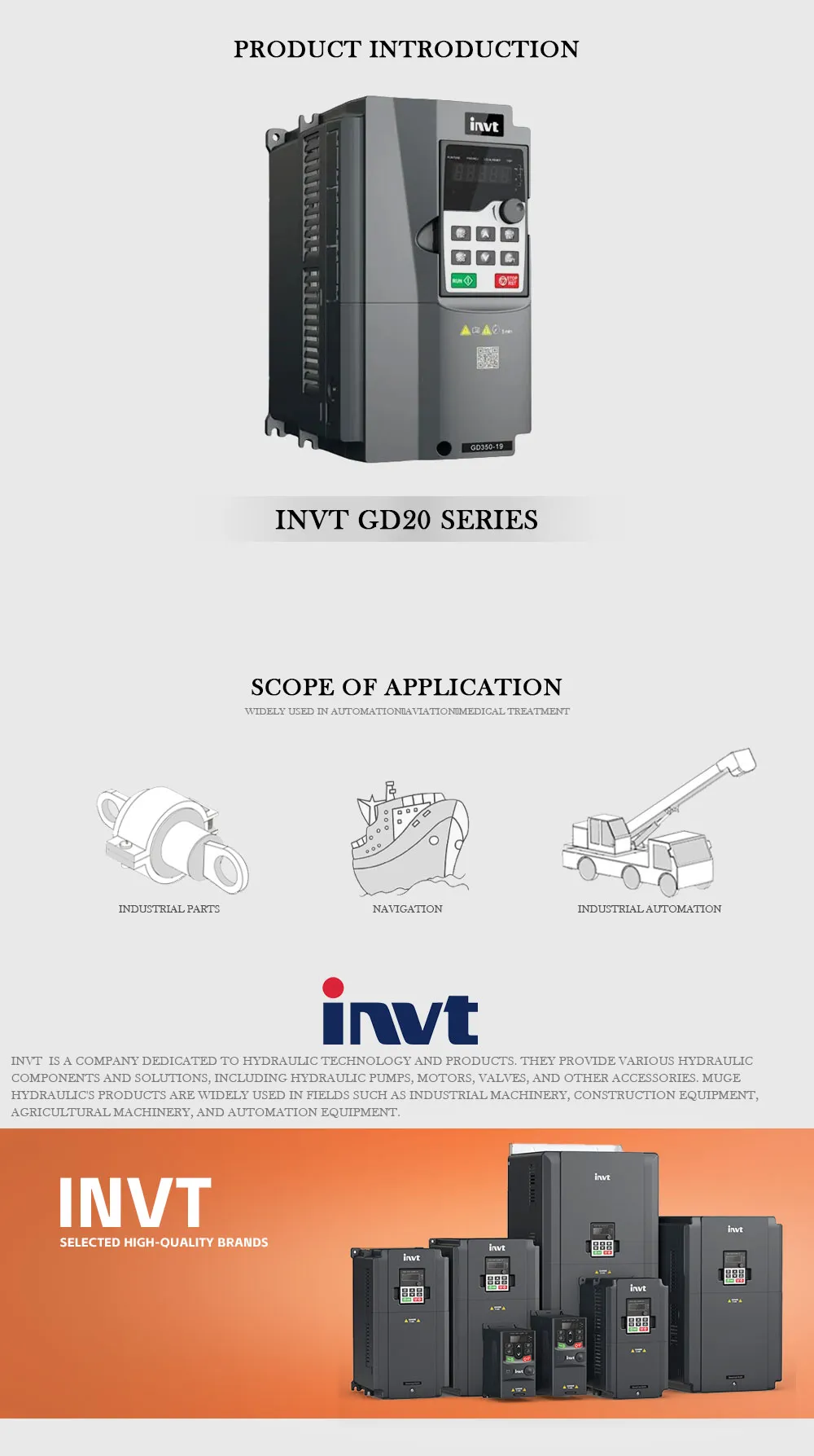 INVT GD20 Product Description-1
