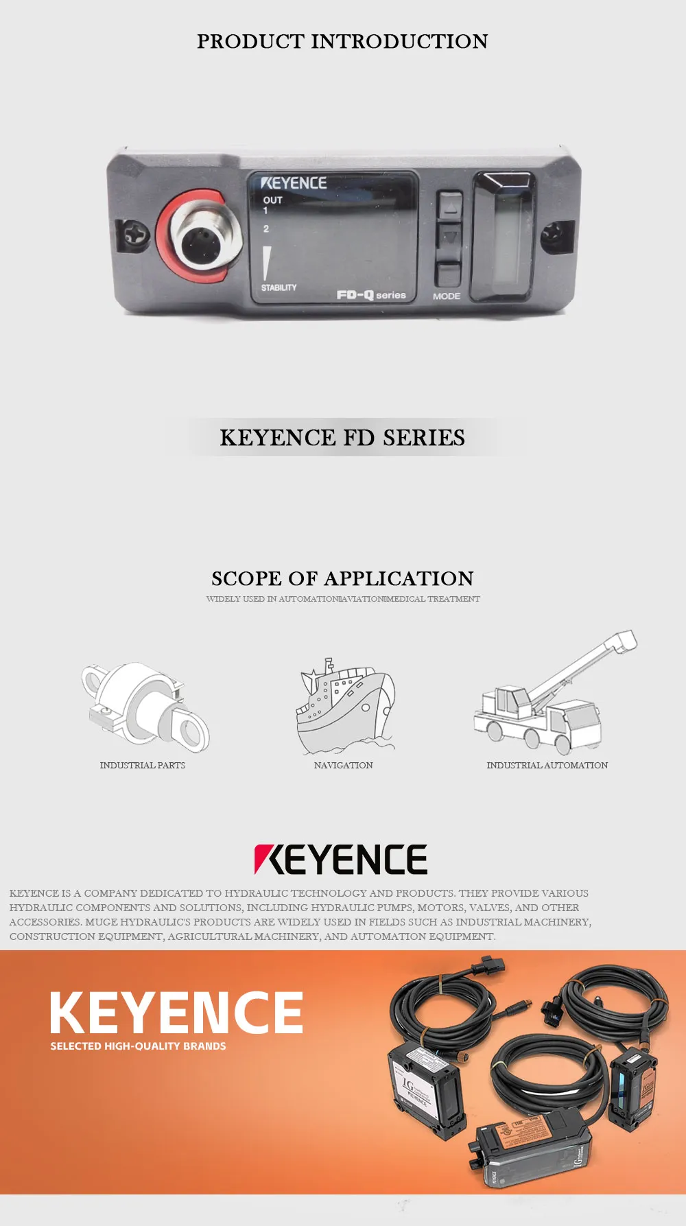 KEYENCE FD Product Description-1