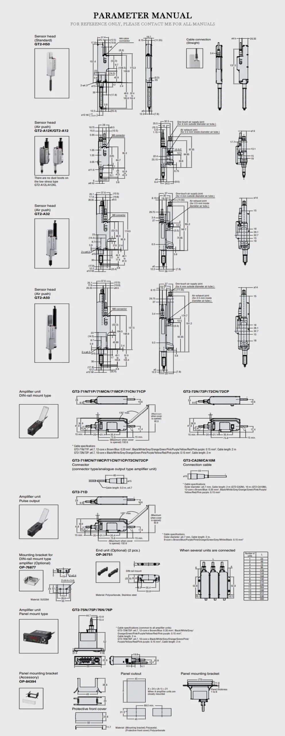 KEYENCE GT2 Product Description-2