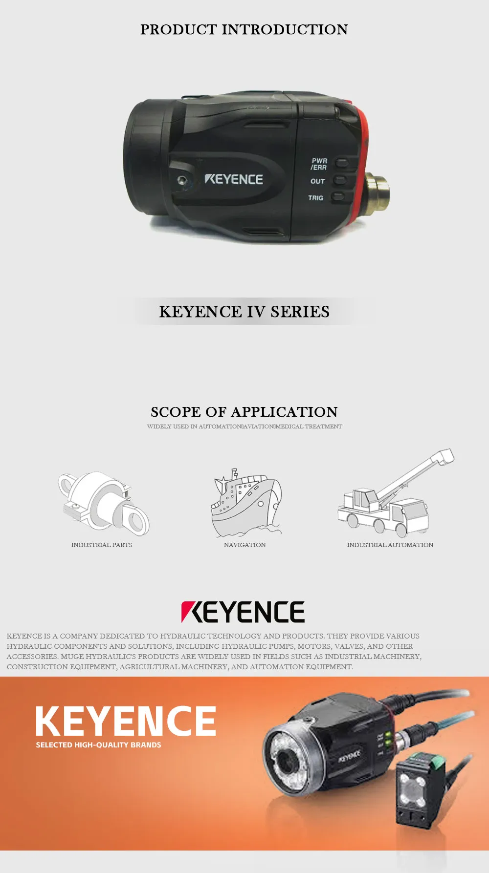 KEYENCE IV Product Description-1