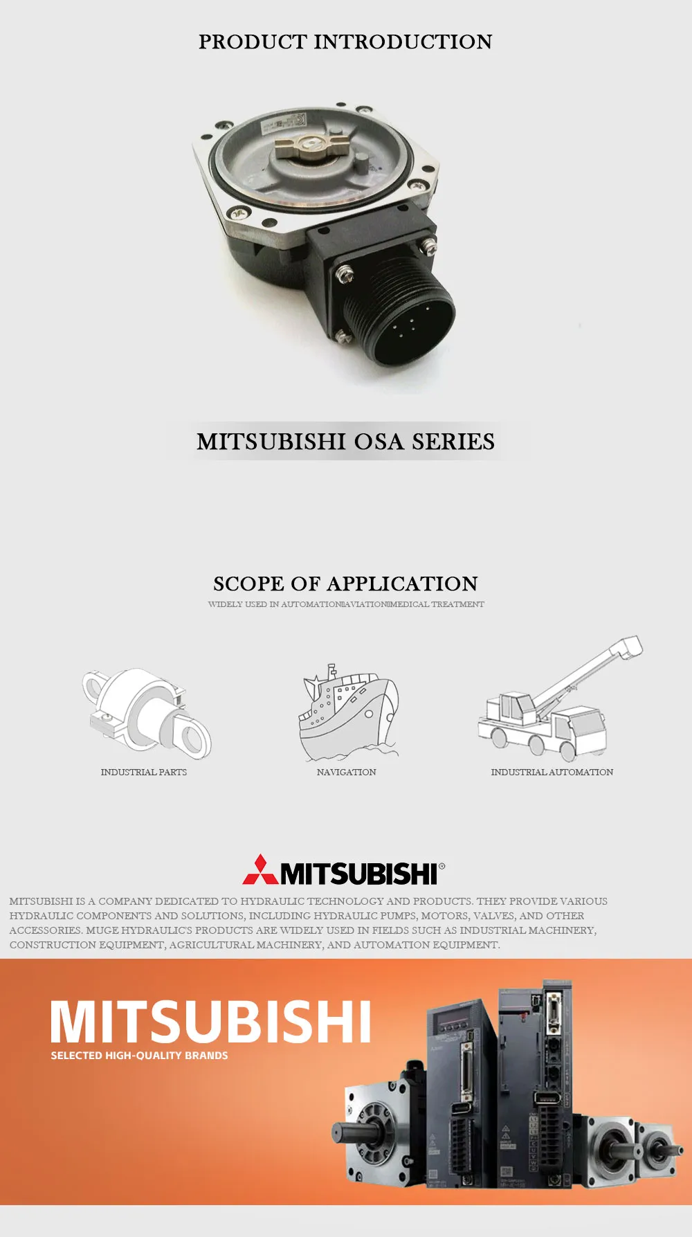 MITSUBISHI OSA Product Description-1