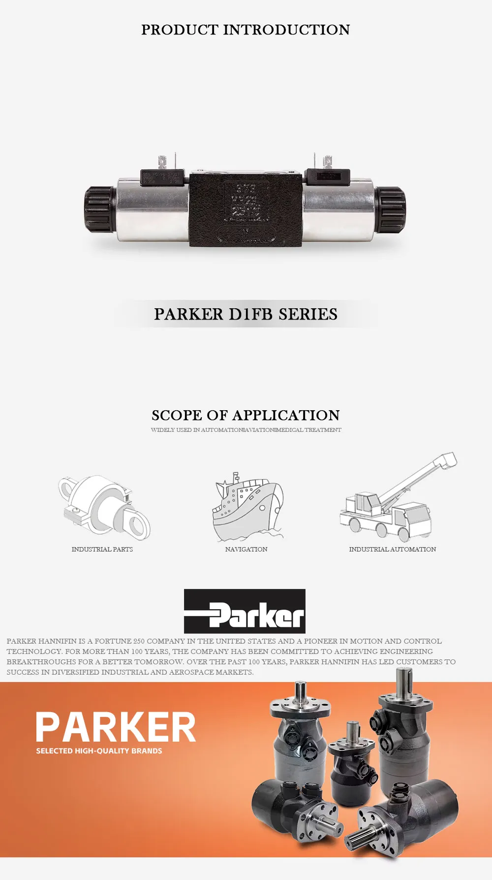 PARKER D1FB Product Description-1