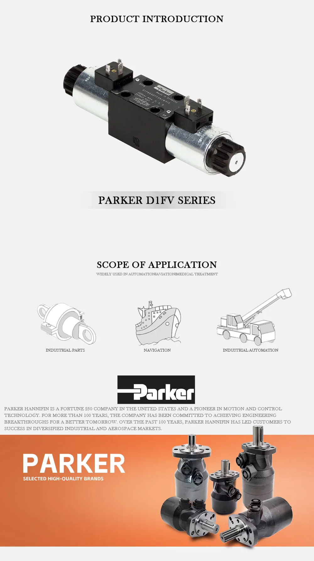 PARKER D1FV Product Description-1