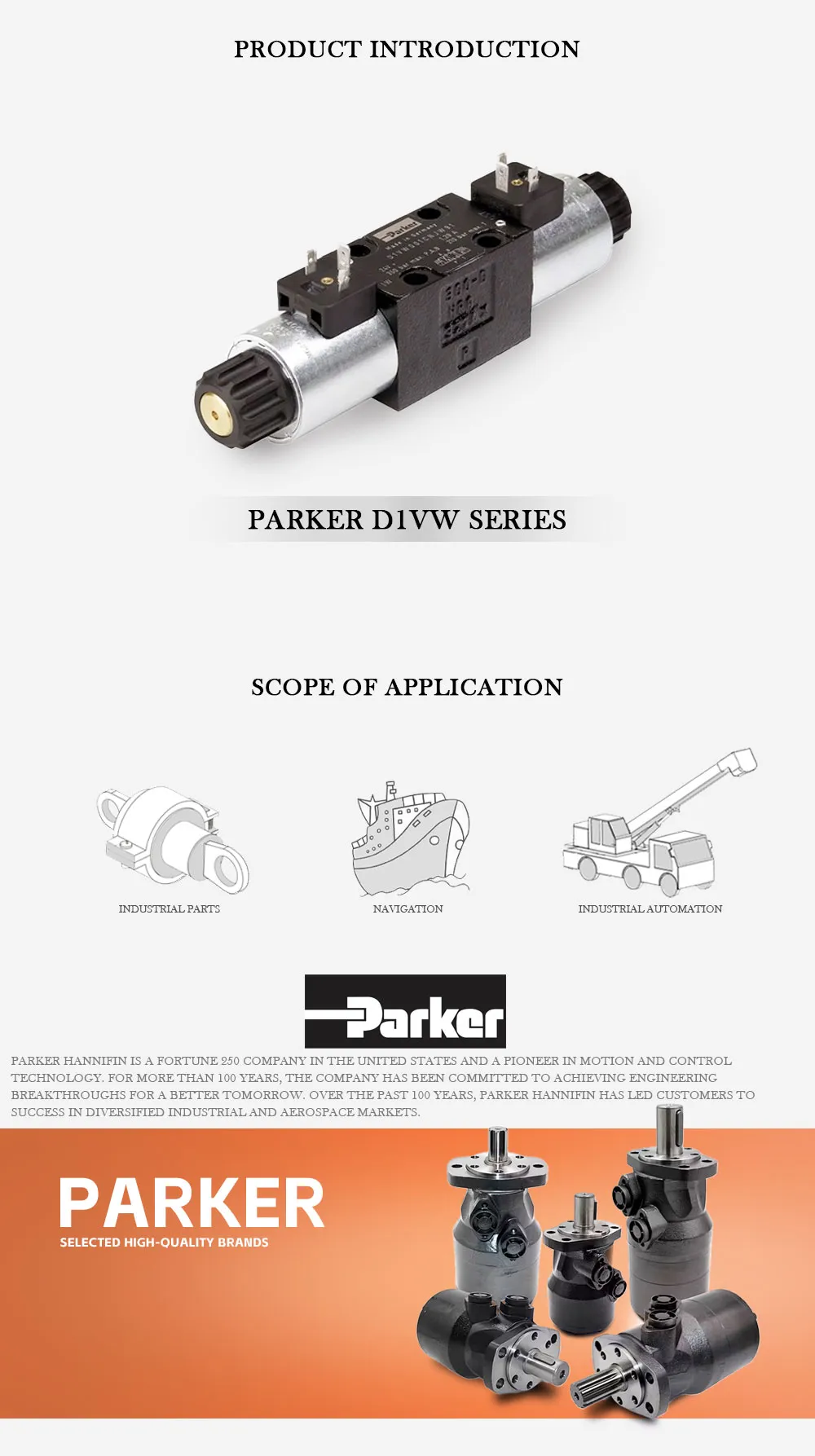 PARKER D1VW Product Description-1
