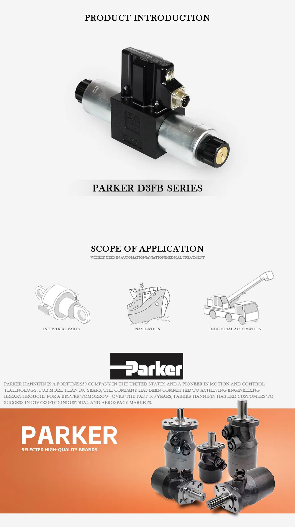 PARKER D3FB Product Description-1