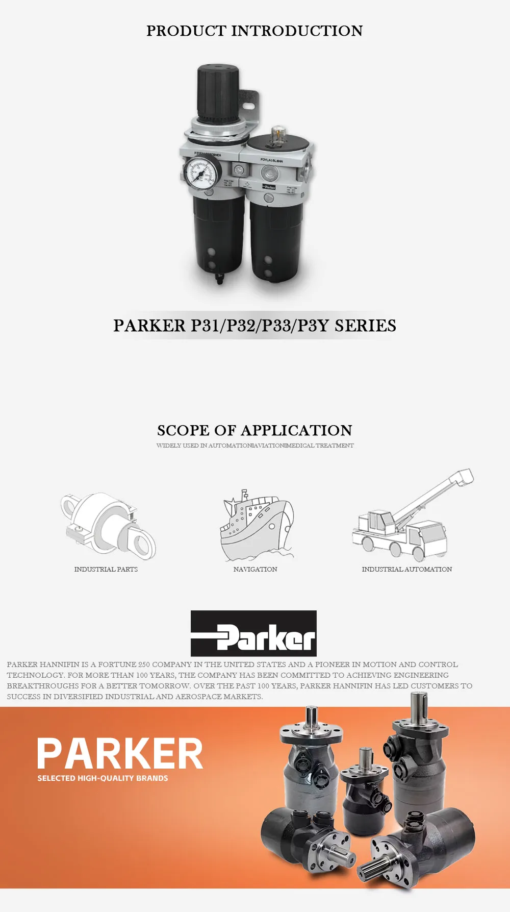 PARKER P31 Product Description-1