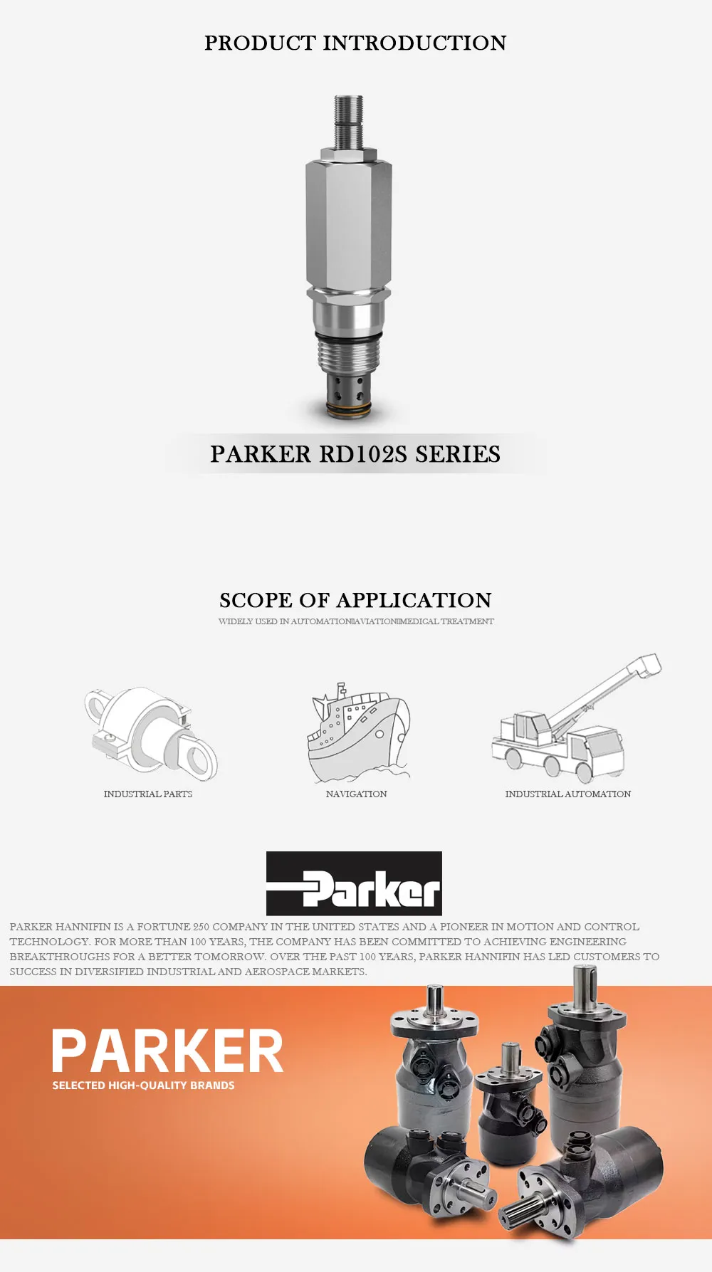 PARKER RD102 Product Description-1