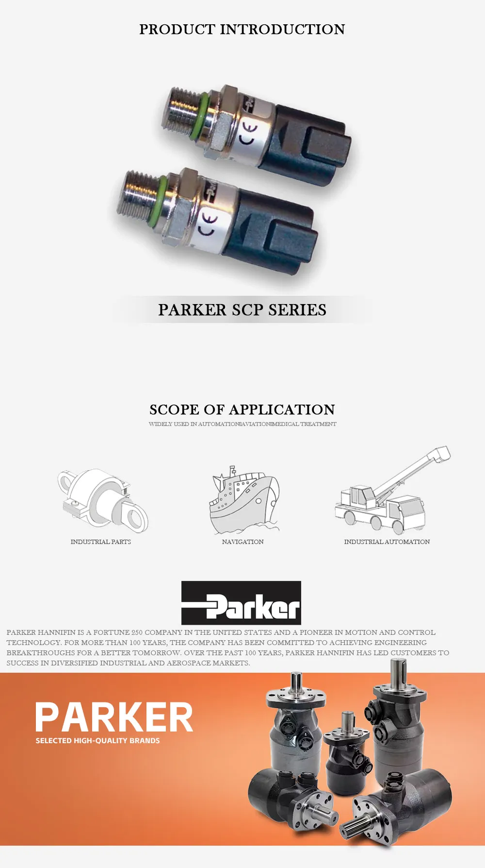 PARKER SCP Product Description-1