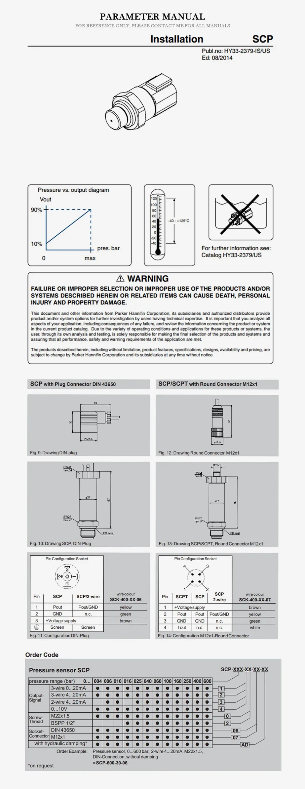 PARKER SCP Product Description-2