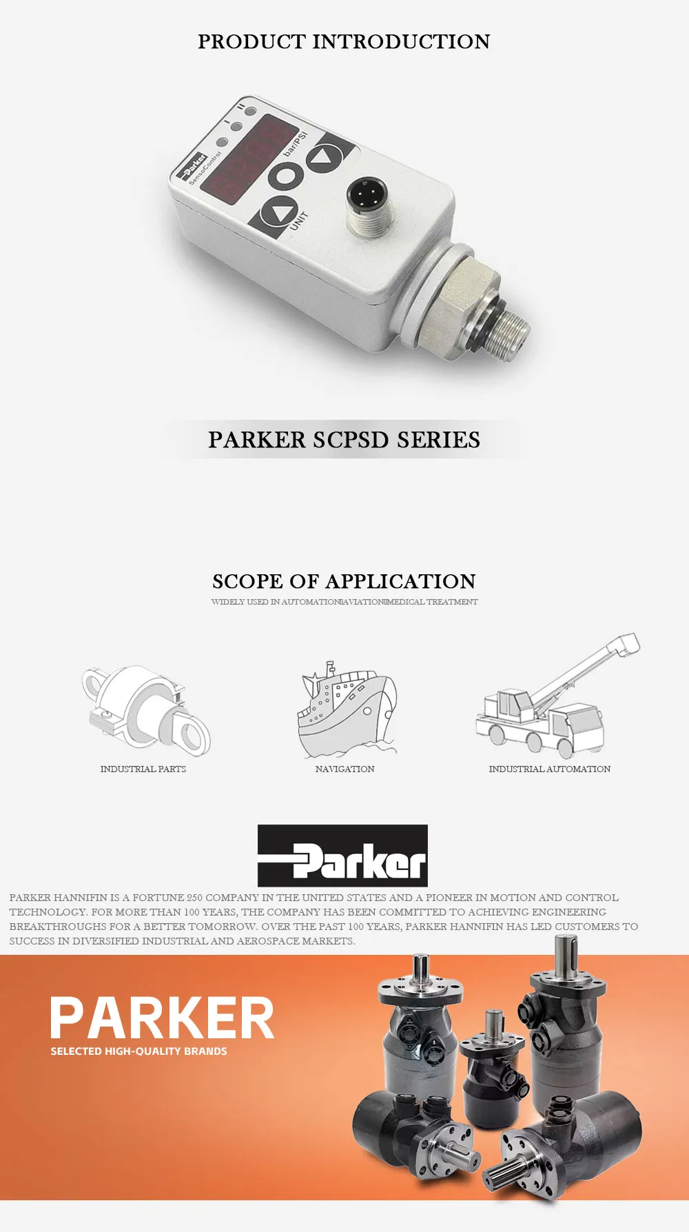PARKER SCPSD Product Description-1
