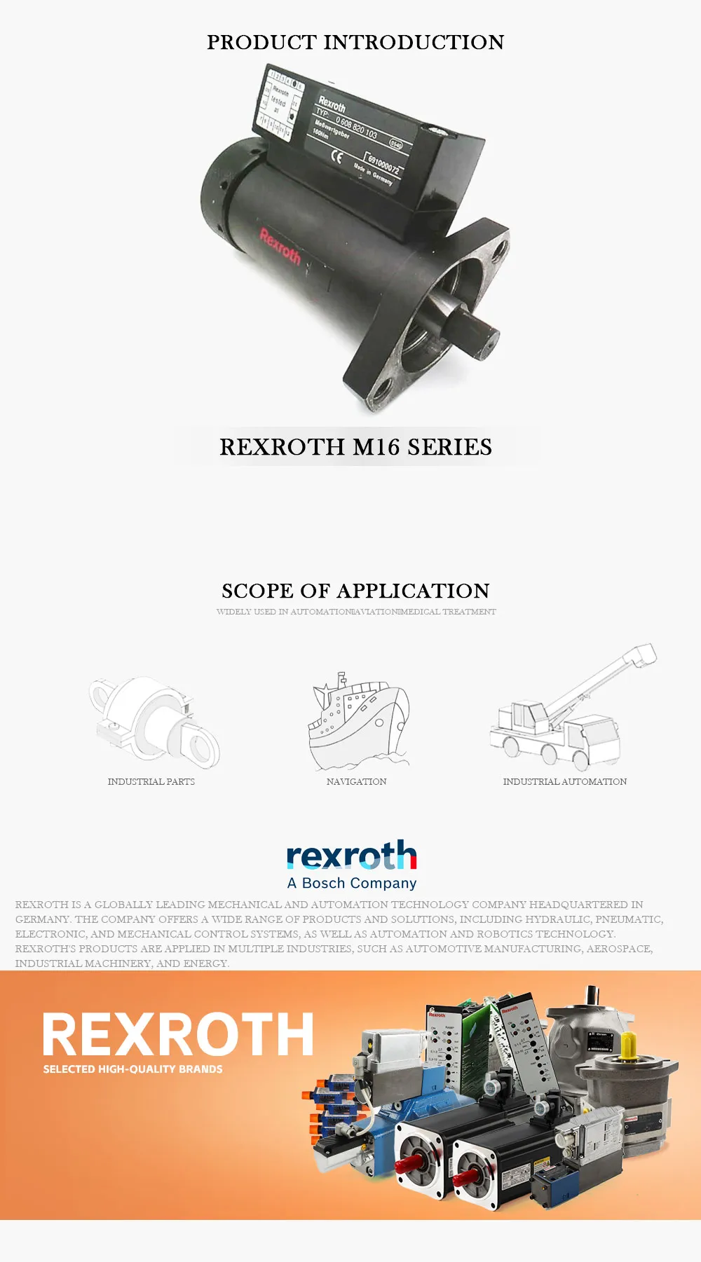 REXROTH 0 608 Product Description-1